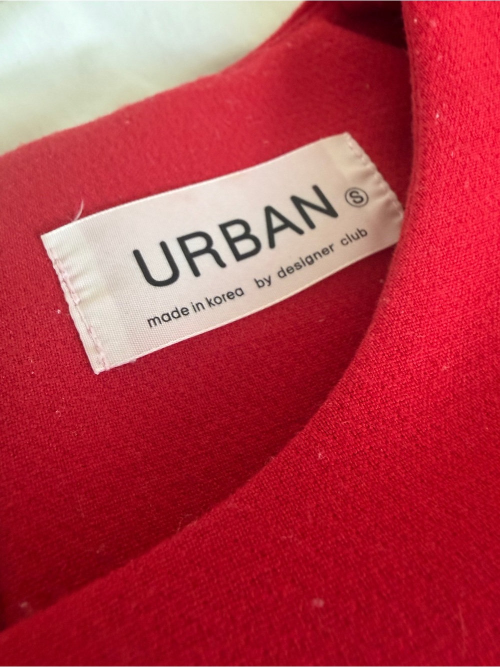 Urban Red Long-Sleeve Sheath Dress - Picture 4 of 6
